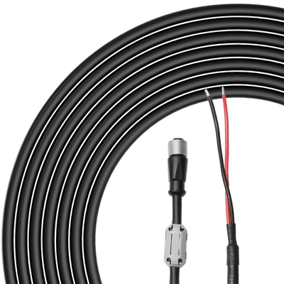 Alvin's Cables M12 T-Code 4-Pin Female to Open End Cable 3.3ft/1m