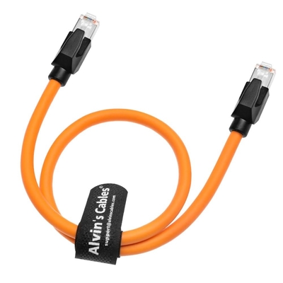 Alvin's Cable Cat6 Shielded Profinet Cable 1ft High Flex for PLC Robotics