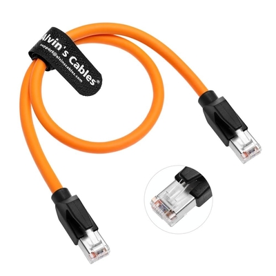 Alvin's Cable Cat6 Shielded Profinet Cable 1ft High Flex for PLC Robotics