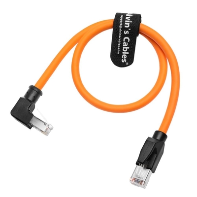 Alvin's Cables Cat6 Shielded RJ45 Cable  9.8ft Up Angle for PLC Robotics
