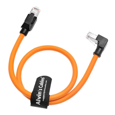 Alvin's Cables Cat6 Shielded RJ45 Cable  9.8ft Up Angle for PLC Robotics