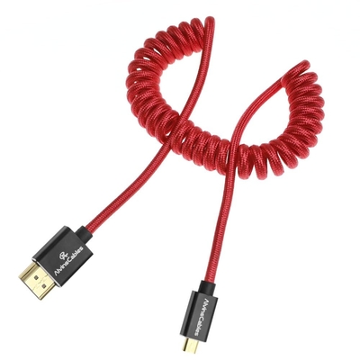 Alvin's Cables 8K HDMI Coiled Cable 2.1 Micro HDMI for Atomos Ninja V
