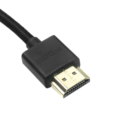 Alvin's Cables 8K HDMI 2.1 Coiled Cable 2ft Gold Plated for Gaming PS5