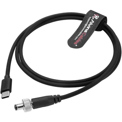 Alvin's Cables USB C PD to Locking DC Fast Charging Cable for Video Monitors 1M