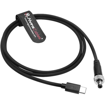 Alvin's Cables USB C PD to Locking DC Fast Charging Cable for Video Monitors 1M