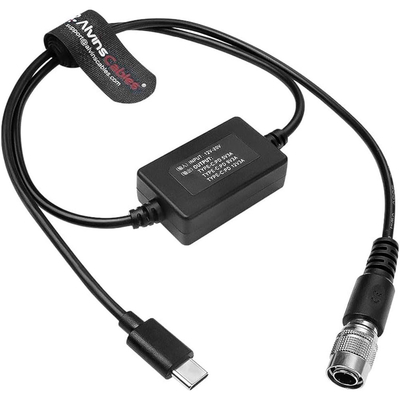Alvin's Hirose 4 Pin to USB C PD Cable for Canon Sony Nikon Cameras 24in