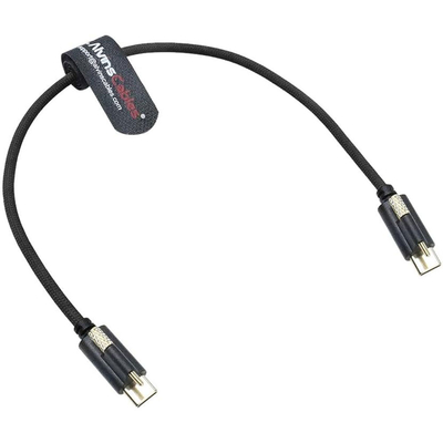 Alvin's Locking USB C to USB C Cable for Blackmagic Pyxis URSA 12in