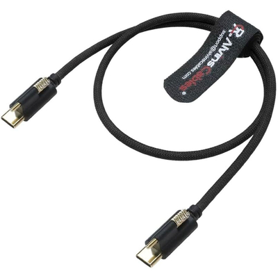 Alvin's Locking USB C Cable for Blackmagic Pyxis URSA 10Gbps 20in
