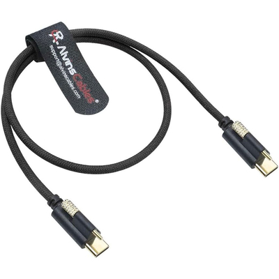 Alvin's Locking USB C Cable for Blackmagic Pyxis URSA 10Gbps 20in