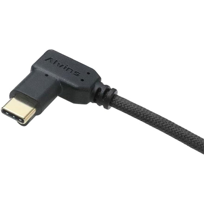 Alvin's Red Locking USB C Cable for Blackmagic 6K 12K 3.3ft 10Gbps