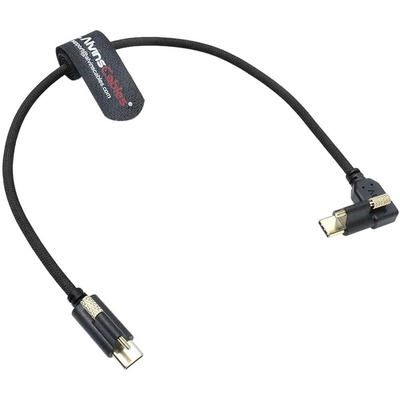 Alvin's Red Locking USB C Cable for Blackmagic 6K 12K 3.3ft 10Gbps
