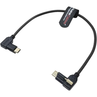 Alvin's Locking USB C Cable for Blackmagic 4K G2 12in 10Gbps