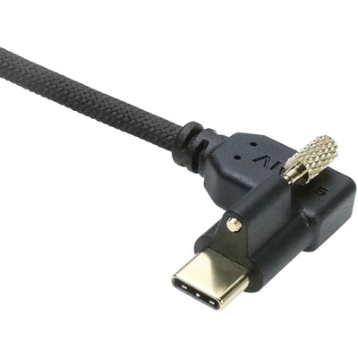 Alvin's Locking USB C Cable for Blackmagic 4K G2 12in 10Gbps
