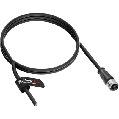 Alvin's M12 A Code 17 Pin to Open End Cable 3.3ft HikRobot Cognex