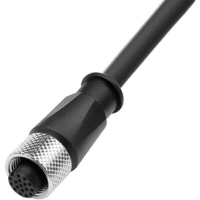 Alvin's M12 A Code 17 Pin to Open End Cable 3.3ft HikRobot Cognex