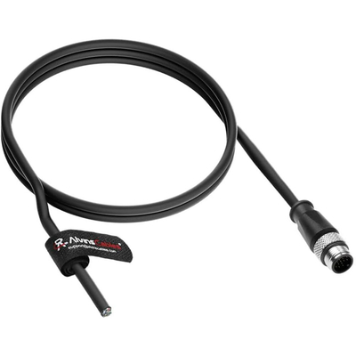 Alvin's M12 A Code 17 Pin Male to Open Cable 1m CAN PROFINET for Applied Motion Servo
