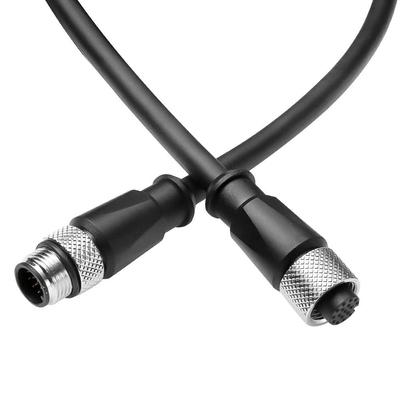 Alvin's M12 A Code 17 Pin M F Cable 15m for Cognex HikRobot PROFINET