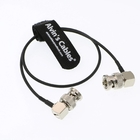 Blackmagic RG179 Coax BNC Right Angle Male To Male Flexible HD SDI Cable For BMCC Video Camera