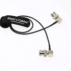 Blackmagic RG179 Coax BNC Right Angle Male To Male Flexible HD SDI Cable For BMCC Video Camera