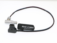 Flexible Light Arri Alexa Mini Camera Power Cable 8 Pin Right Angle to PTAP Dtap