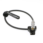 12 Pin Fischer Female To D Tap Arri Power Cable Black For Phantom VEO Camera