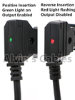 Right Angle 2 Pin Male Camera Power Cable Z CAM E2 S6 F6 AlvinTap Protective DTap To 90 Degrees