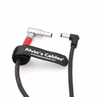 Customized Camera Power Cable  Z CAM S6 Ninja V DC Jack To 2 Pin Right Angle Upward