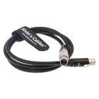 XLR 4 Pin Female 80cm Camera Power Cable For Glidecam Monitor