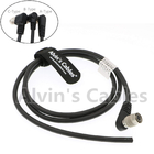 Trigger Strobe PWS Camera Power Cable TIS GigE Camera Hirose 6 Pin Female Right Angle To Open End A Type