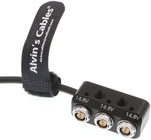 Fischer 3 Pin Male ARRI Alexa 20CM Splitter Box Cable