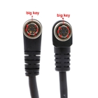 Trigger Strobe PWS Camera Power Cable TIS GigE Camera Hirose 6 Pin Female Right Angle To Open End A Type