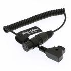 XLR 4 Pin Female To D Tap Camera Power Cable For Practilite 602 DSLR