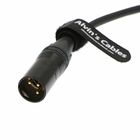 Custom Length Arri Power Cable Fischer 2 Pin Female Plug To Original XLR 3 pin Male