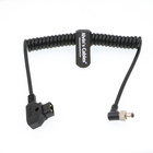 Atomos Monitor Coiled Power Cable Right Angle Locking DC