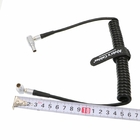 2 Pin Right Angle Coiled Twist Cable Power Teradek Bond ARRI Alexa Camera
