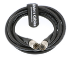 Hirose 6 Pin Female To 6 Pin Male Cable For Radio Camcorder Camera