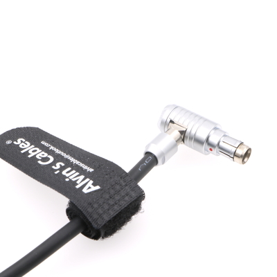 3 Pin Right Angle To Rotatable 2 Pin Male Right Angle Power Cable For Teradek Bolt ARRI Alexa XT