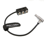 2×2 Pin 14.8V 0B Camera Power Cable Arri Alexa Mini EXT 7 Pin To RS 3 Pin 30cm