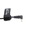 DC12V 2.5 0.7mm Right Angle Power Cable BMPCC For Blackmagic Camera