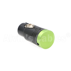 Low Profile Aluminum 3 Pin Female XLR Connector For Audio Devices