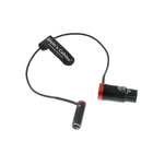 L Shaped 3 Pin Mini XLR Male To XLR Female Audio Cable For BMPCC 4K 6K Camera