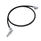 Alvin'S Cables For Red Komodo Rotatable Flexible Power Cable 2-Pin Female To Adjustable Right-Angle 2-Pin Male Cord