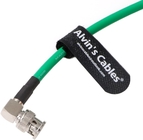 12G BNC-Coaxial-Cable Alvin'S Cables HD SDI BNC Male To Male L-Shaped Original Cable For 4K Video Camera 1M Green