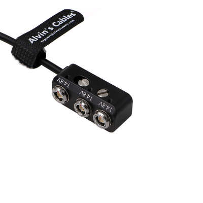 1 To 3 Mini Power Splitter Box Cable RS 3-Pin Male To 3 Ports 3-Pin RS Female Box For ARRI Camera Alvin'S Cables |30CM