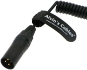 Power-Cable for ARRI Alexa Mini Amira Camera XLR 3 Pin Male to 2B 8 Pin Female Coiled Cable Alvin's Cables