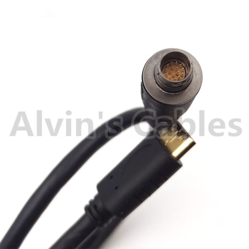 ARRI Classic EVF Cable Viewfinder 16 pin Right Angle Male to Straight Female