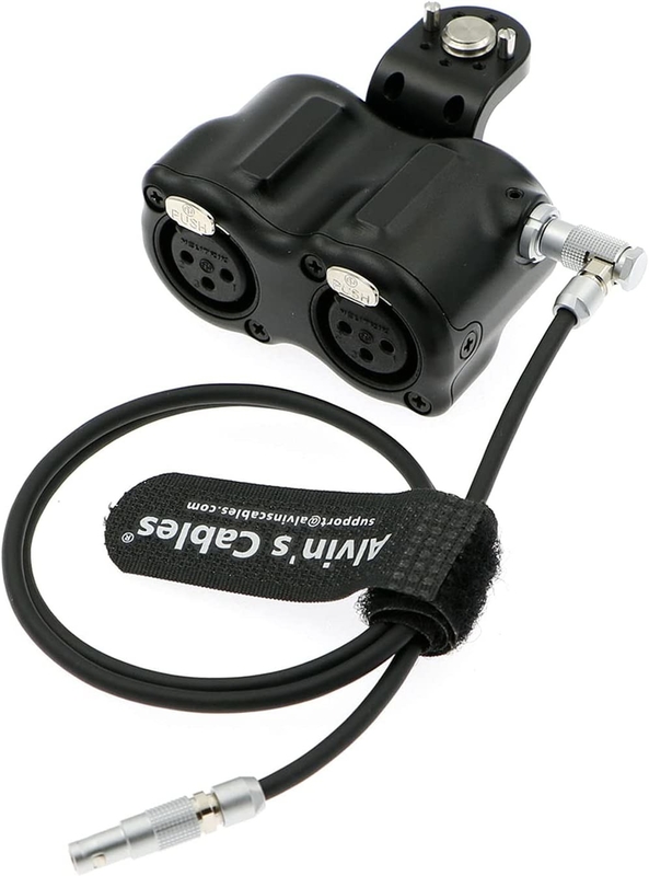RED DSMC3 5 Pin To Dual XLR Adapter For RED V-Raptor ARRI Alexa Z-CAM-E2 Camera 5 Pin Male To Two XLR 3 Pin Female