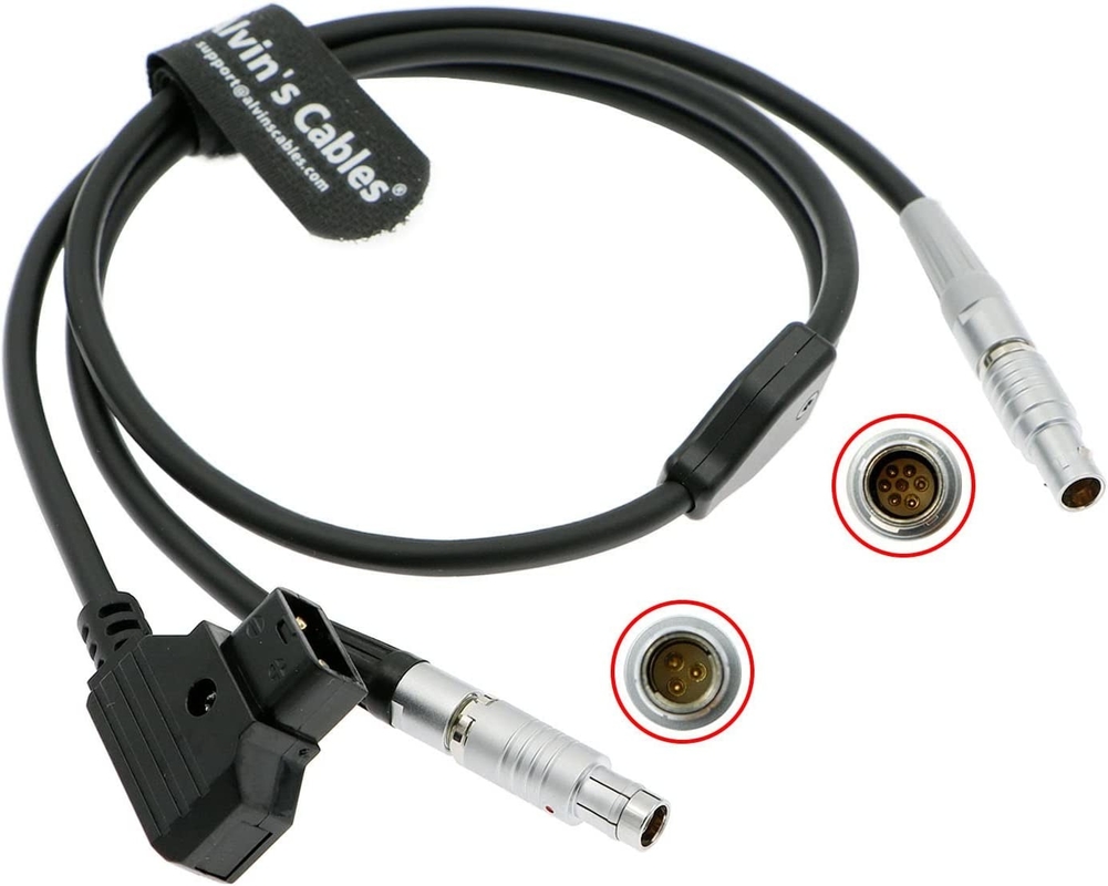 Run Stop Cable 7 Pin Male To 3 Pin Male + D Tap Power Cable For ARRI Cforce RF Motor Cmotion CPRO Motor | Camin CAM