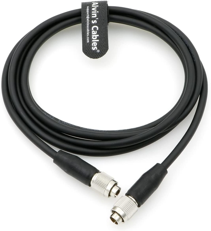 Alvin'S Cables Hirose 8 Pin Male To 8 Pin Male Original Remote Control Cable For Sony EX3 BVP HDC Cameras To MSU CNU RCP