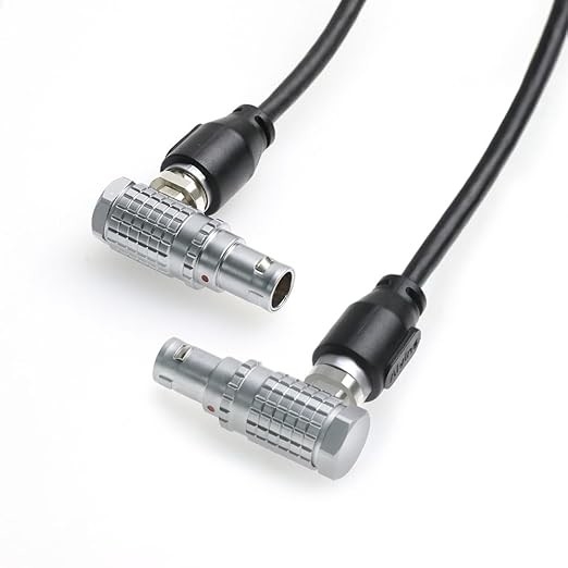 Alvin's Cables Soft & Flexible LCD EVF Cable for RED DSMC2 Epic Scarlet Camera, RED Touch LCD, Right Angle 16 Pin Male 80cm| 31inches